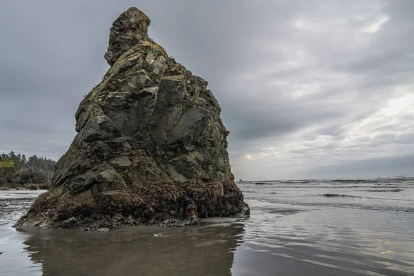 Rock Formation Ruby Beach Olympic National Park — Stock Photo, Image