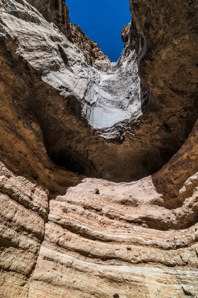 Torkat Vattenfall Big Bend National Park Texas — Stockfoto