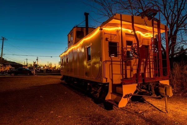 Alter Eisenbahnwagen Dayton Washington — Stockfoto