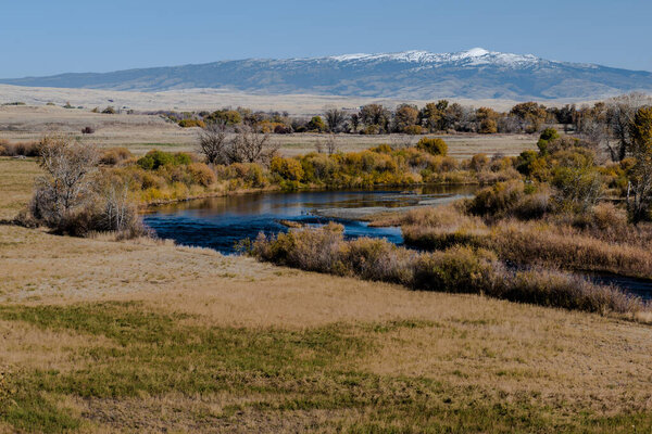 Weiser River in Fall, Idaho