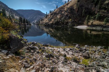 Sonbaharda Somon Nehri, Idaho