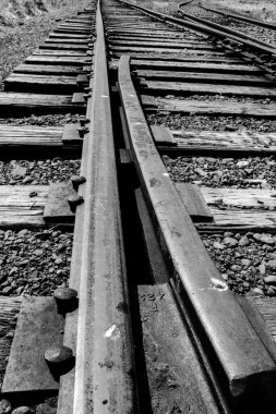 Washington 'daki Eski Demiryolu Rayları