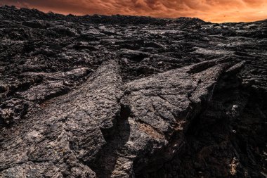 Lav Şelaleleri, Ay Kraterleri Ulusal Anıtı, Idaho