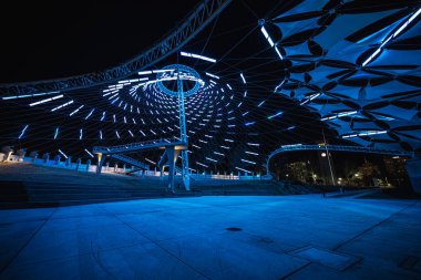 US Pavilion, Riverfront Park 'ta Gece, Spokane, WA
