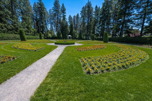 Jardin Duncan Dans Parc Manito Spokane — Photo