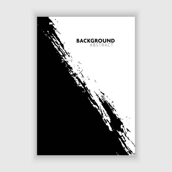 Vektör grunge siyah ve beyaz tehlike dokusu arkaplanı.