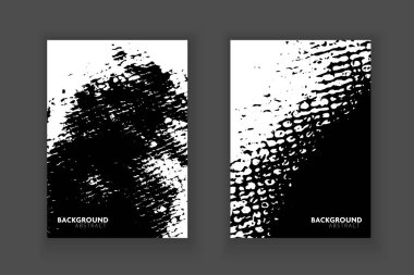 Kapaklar, posterler, afişler, afişler için soyut grunge dokusu arkaplanı belirle.