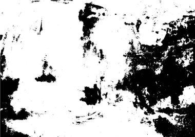 Vektör grunge dokusu soyut arkaplan, lekeler, çatlaklar, çipler.