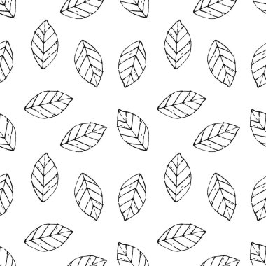 Vektör el çizimi pürüzsüz desen arkaplanı bırakır.