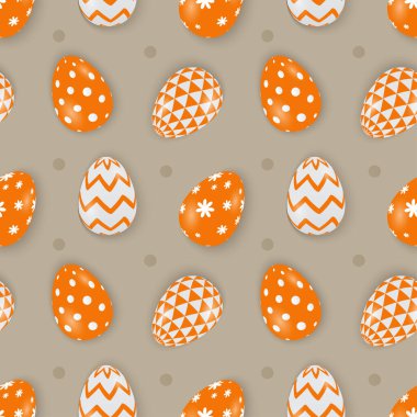 Paskalya yumurtalarının arka planı pürüzsüzdür.