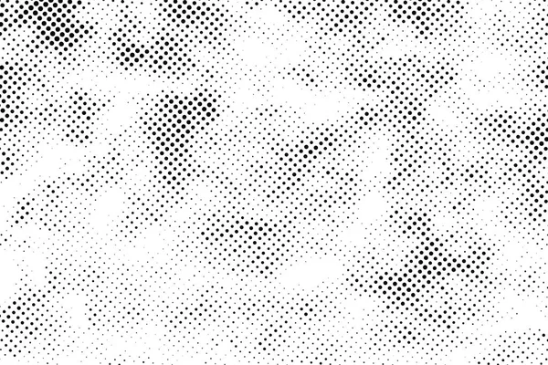 Διάνυσμα Grunge Halftone Ασπρόμαυρες Κουκίδες Αποτέλεσμα Υφή Φόντο — Διανυσματικό Αρχείο