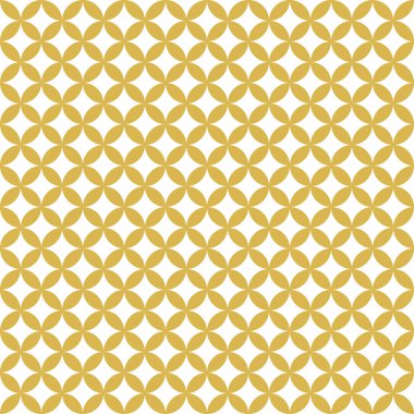 Vektör altın geometrik desen. Soyut, pürüzsüz kalıp arkaplanı.
