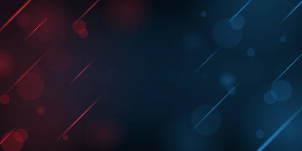 Vcetor ışığı soyut mavi ve kırmızı arkaplan.