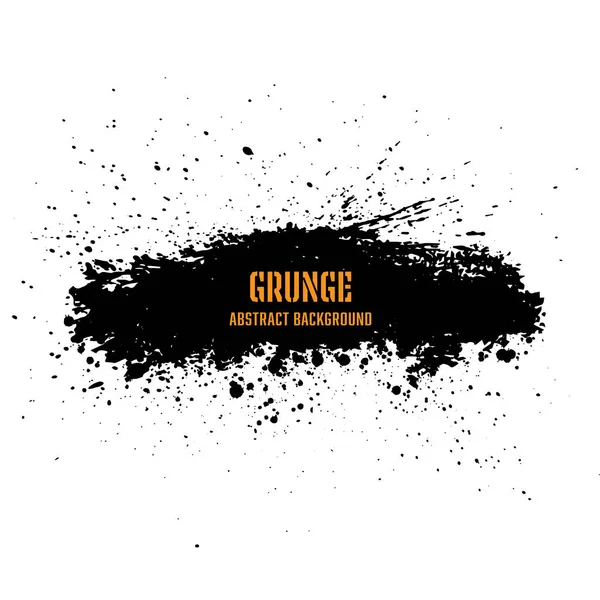 Vector Grunge Tarja Tinta Fundo Banner Grunge — Vetor de Stock