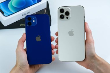 iPhone 12 Pro Max, iPhone 12 'nin yanında..
