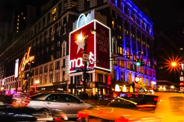 Macy Herald Square Flagship Department Store Midtown Manhattan Manhattan Nueva — Foto de Stock