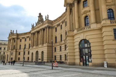 Alman başkentinde Berlin şehri panoraması. Berlin, Almanya.