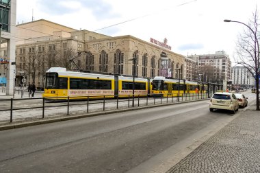 Alman başkentinde Berlin şehri panoraması. Berlin, Almanya.