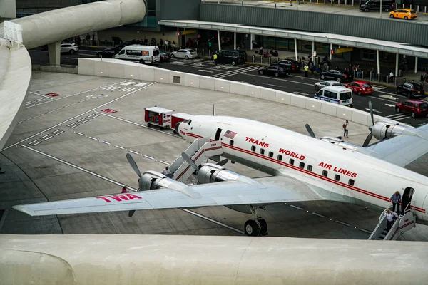 Trans World Airlines Twa Lockheed 1649A Starliner Registratie N8083H Naast — Stockfoto