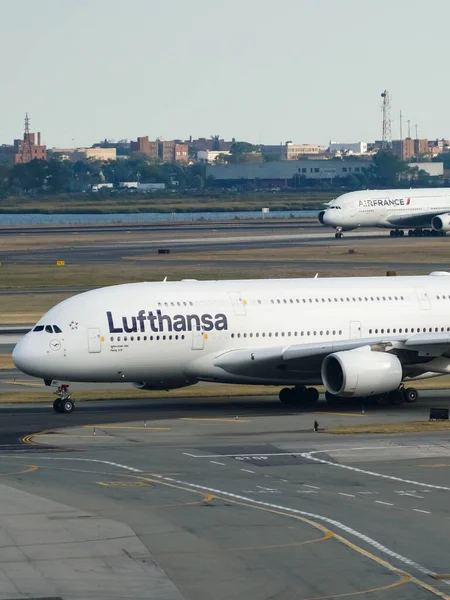 Lufthansa Airbus A380 800 Immatriculation Aimc Est Taxer Bas Fugue — Photo