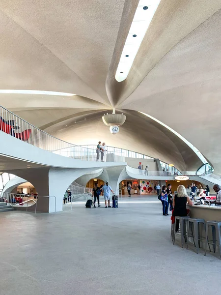 Het Uitzicht Het Historische Twa Hotel Het Historische Twa Terminalgebouw — Stockfoto