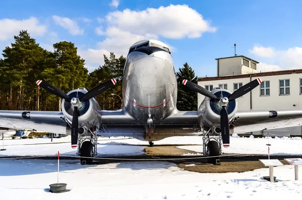 Australian Air Force Douglas 47B Dakota Display Military History Museum — Stock Photo, Image