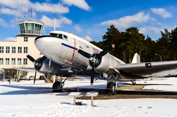 Australian Air Force Douglas 47B Dakota Display Military History Museum — Stock Photo, Image