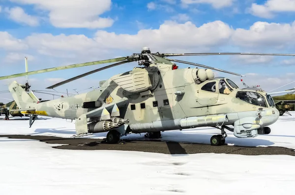 Oost Duitse Luchtmacht Mil Tentoongesteld Het Militair Historisch Museum Berlijn — Stockfoto