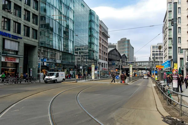 Panorama Della Città Berlino Nella Capitale Tedesca Berlino Germania — Foto Stock