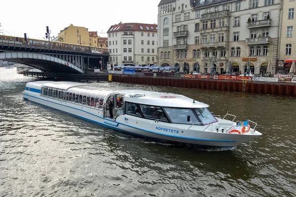 Stadspanorama Över Berlin Den Tyska Huvudstaden Berlin Tyskland — Stockfoto