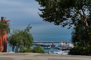 Kaliforniya 'daki San Francisco sokak manzarası. San Francisco, California, ABD.