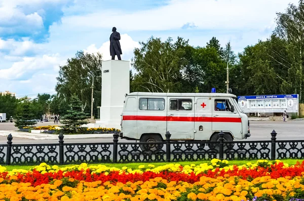 Panorama Města Votkinsk Udmurtské Republice Rusko — Stock fotografie