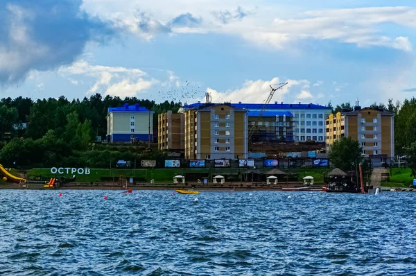 Udmurt Cumhuriyeti Rusya Votkinsk Şehir Panoraması — Stok fotoğraf