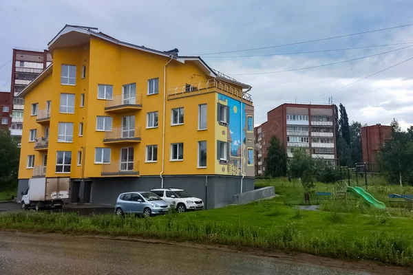 Votkinsk Cidade Panorama Udmurt República Rússia — Fotografia de Stock