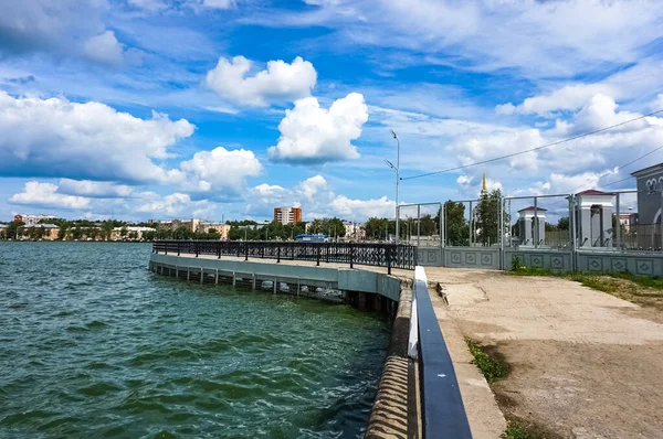 Udmurt Cumhuriyeti Rusya Votkinsk Şehir Panoraması — Stok fotoğraf