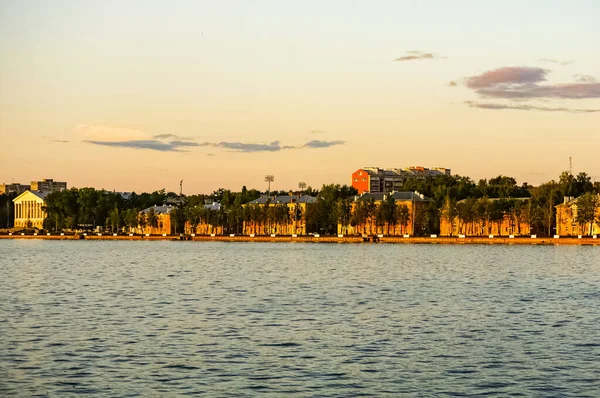 Udmurt Cumhuriyeti Rusya Votkinsk Şehir Panoraması — Stok fotoğraf