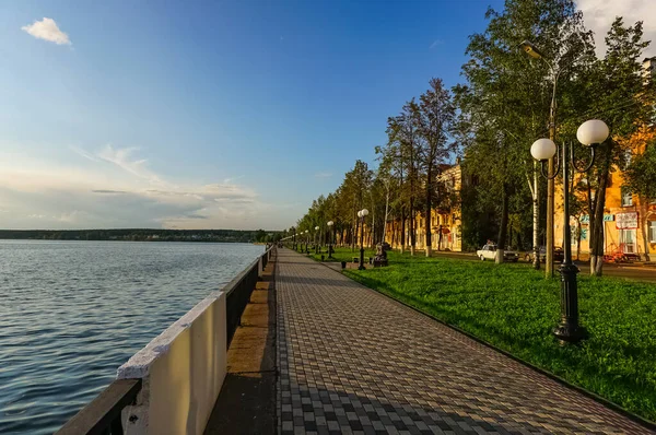 Udmurt Cumhuriyeti Rusya Votkinsk Şehir Panoraması — Stok fotoğraf