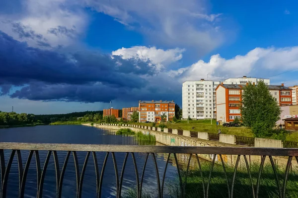 Votkinsk City Panorama Udmurt Republic Russia — Stock Photo, Image