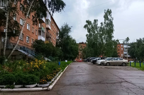 Udmurt Cumhuriyeti Rusya Votkinsk Şehir Panoraması — Stok fotoğraf