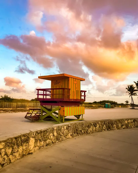 Miami South Beach Ocean Drive Miami Florida — Stock fotografie