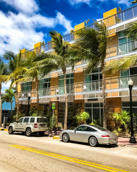Miami South Beach Ocean Drive Miami Florida — Stock Fotó