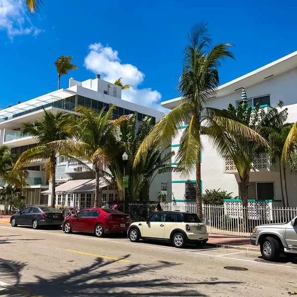 Miami South Beach Ocean Drive Miami Florida — Foto de Stock