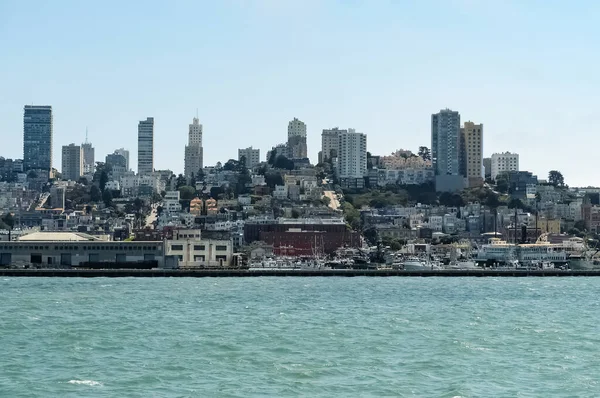 Вид Сан Франциско Панорама Калифорнии Сан Франциско — стоковое фото
