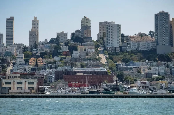 Výhled San Francisco Panorama Kalifornii San Francisco Kalifornie — Stock fotografie