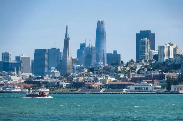 San Francisco Kilátás Panoráma Kaliforniában San Francisco Kalifornia — Stock Fotó
