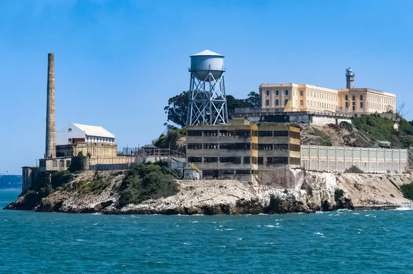 Alcatraz Federal Cezaevi San Francisco California Yakınlarındaki Alcatraz Adası Nda — Stok fotoğraf