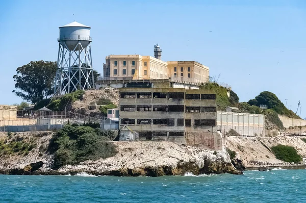 Penitenciária Federal Alcatraz Ilha Alcatraz Perto São Francisco Califórnia — Fotografia de Stock