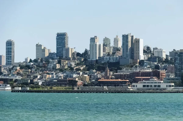 Вид Сан Франциско Панорама Калифорнии Сан Франциско Калифорния Сша — стоковое фото