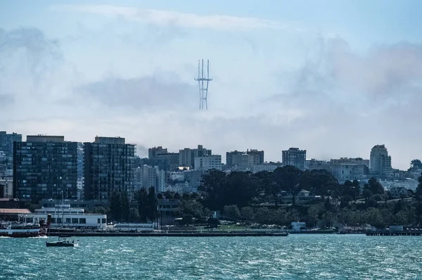 Výhled San Francisco Panorama Kalifornii San Francisco Kalifornie Usa — Stock fotografie