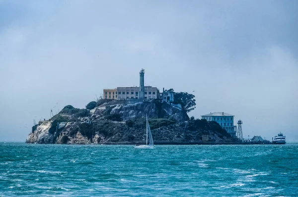 Penitenziario Federale Alcatraz Sull Isola Alcatraz Vicino San Francisco California — Foto Stock